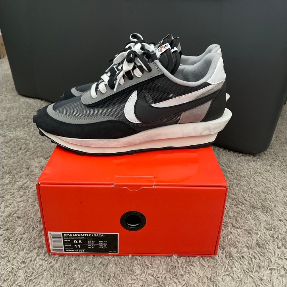 Nike Sacai x LDWaffle ‘Black’